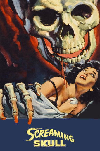 The Screaming Skull (1958) movie poster