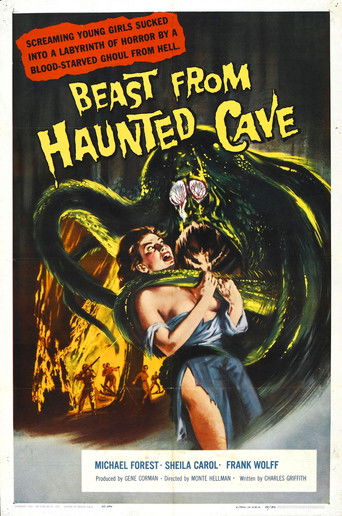 Beast from Haunted Cave (1959) movie poster