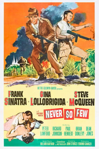 Never So Few (1959) movie poster