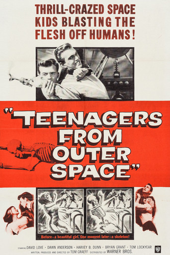 Teenagers from Outer Space (1959) movie poster