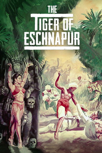 The Tiger of Eschnapur (1959) movie poster