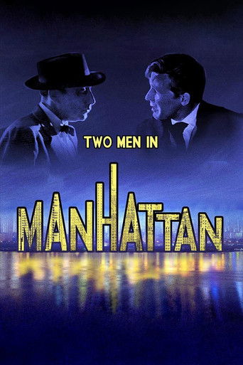Two Men in Manhattan (1959) movie poster