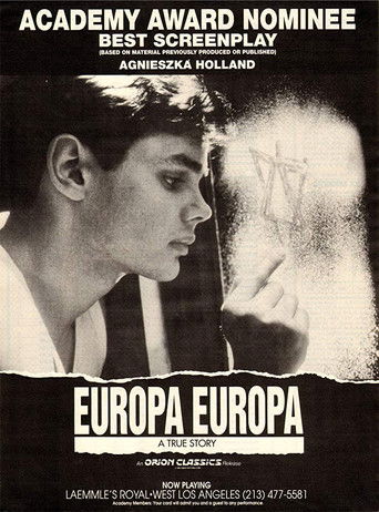 Europa Europa (1990) movie poster