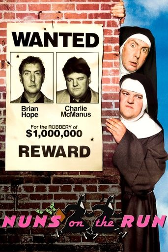 Nuns on the Run (1990) movie poster