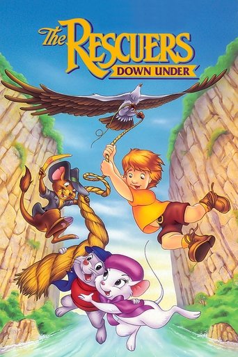 The Rescuers Down Under (1990) movie poster