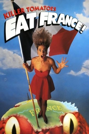 Killer Tomatoes Eat France! (1992) movie poster