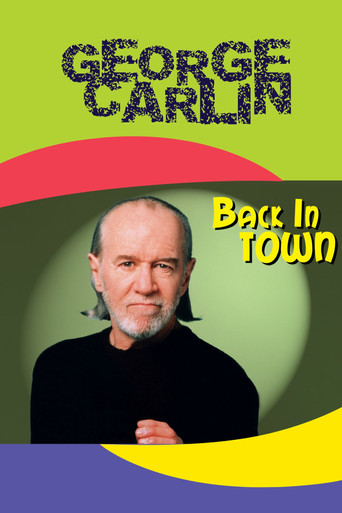 George Carlin: Back in Town (1996) movie poster