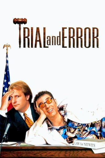 Trial and Error (1997) movie poster