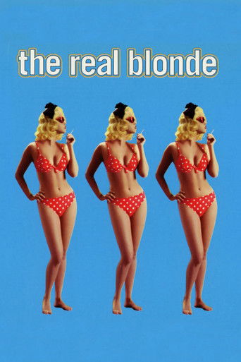 The Real Blonde (1998) movie poster