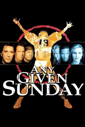 Any Given Sunday (1999) movie poster