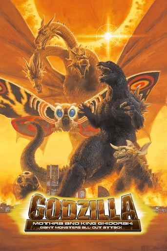Godzilla, Mothra and King Ghidorah: Giant Monsters All-Out Attack (2001) movie poster