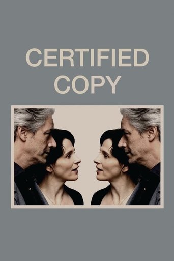 Certified Copy (2010) movie poster