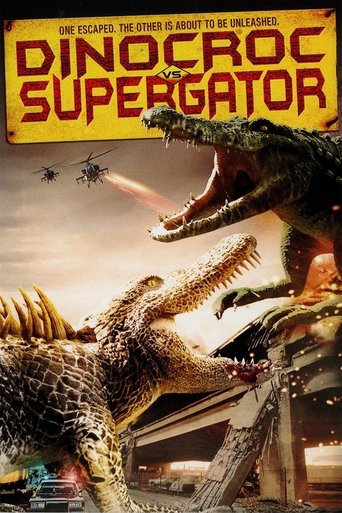 Dinocroc vs. Supergator (2010) movie poster
