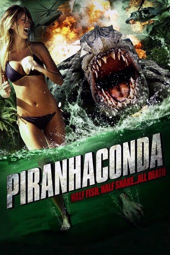 Piranhaconda (2012) movie poster