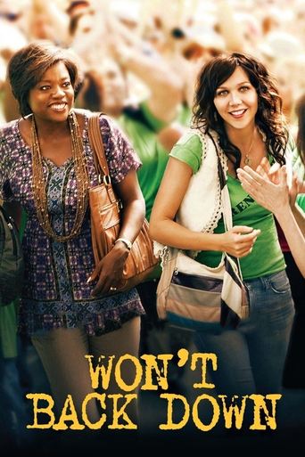 Won't Back Down (2012) movie poster