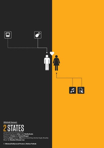 2 States (2014) movie poster