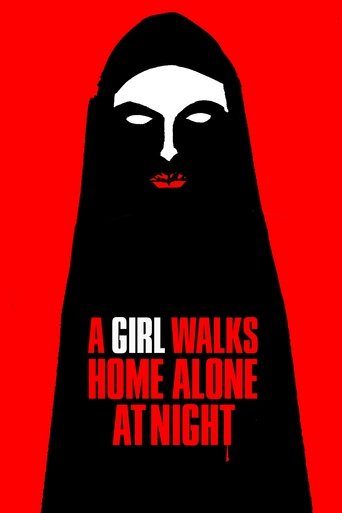 A Girl Walks Home Alone at Night (2014) movie poster
