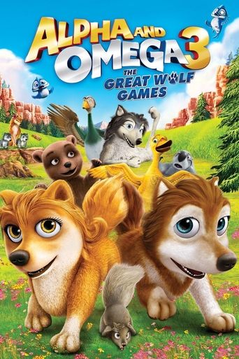 Alpha and Omega 3: The Great Wolf Games (2014) movie poster