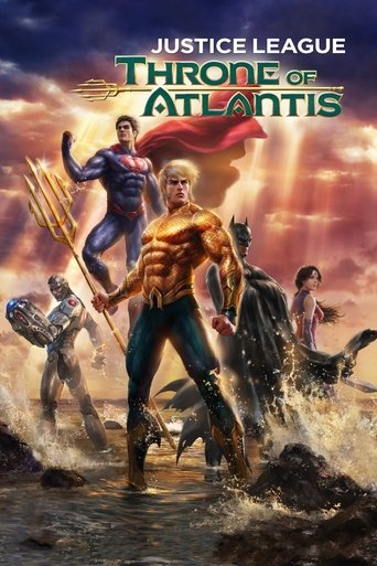 Justice League: Throne of Atlantis (2015) movie poster