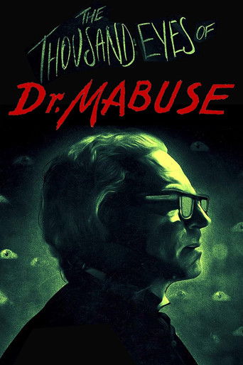 The Thousand Eyes of Dr. Mabuse (1960) movie poster