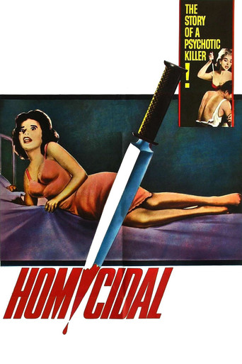 Homicidal (1961) movie poster