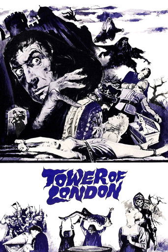 Tower of London (1962) movie poster