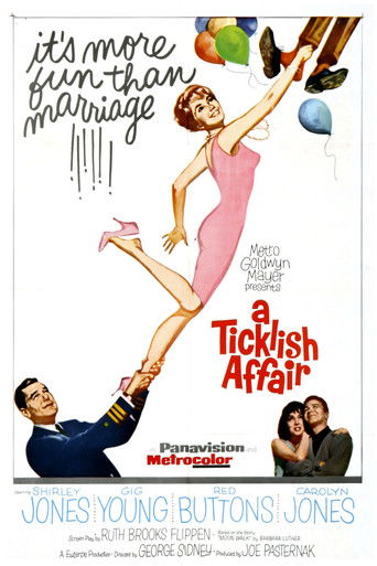 A Ticklish Affair (1963) movie poster