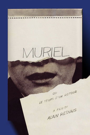 Muriel, or the Time of Return (1963) movie poster