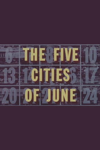 The Five Cities of June poster