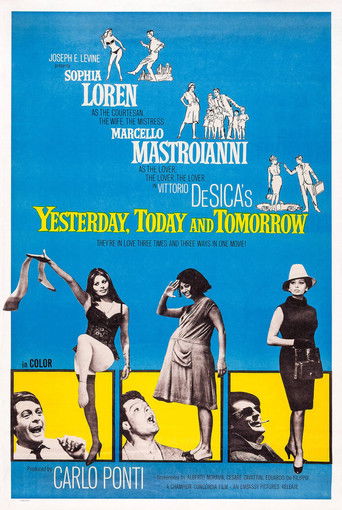Yesterday, Today and Tomorrow (1963) movie poster