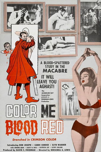 Color Me Blood Red (1965) movie poster