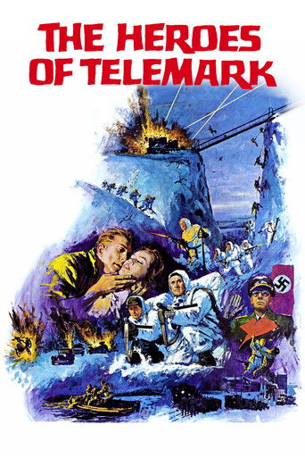 The Heroes of Telemark (1965) movie poster