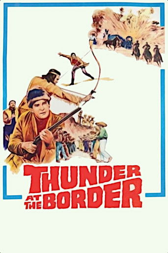 Thunder at the Border (1966) movie poster