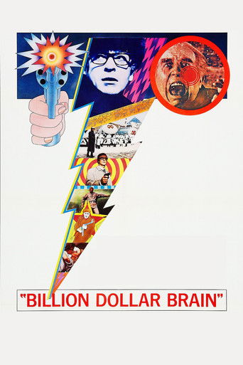 Billion Dollar Brain (1967) movie poster