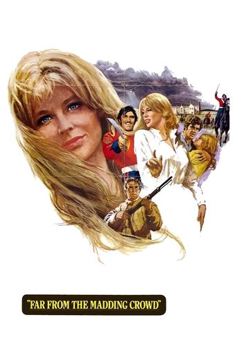Far from the Madding Crowd (1967) movie poster
