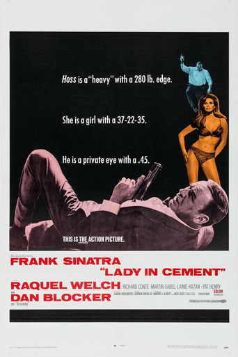 Lady in Cement (1968) movie poster