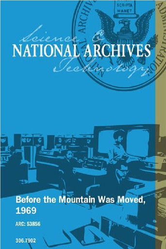 Before the Mountain Was Moved poster