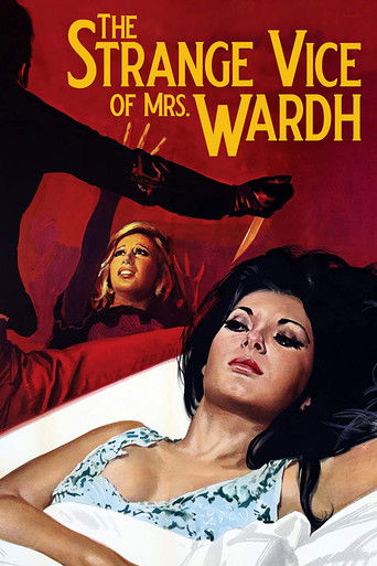 The Strange Vice of Mrs Wardh (1971) movie poster