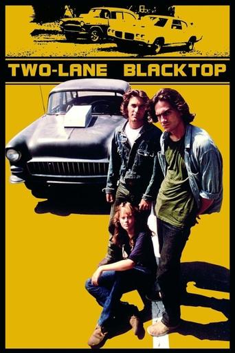 Two-Lane Blacktop (1971) movie poster