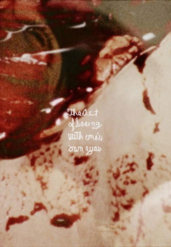 The Act of Seeing with One's Own Eyes (1972) movie poster