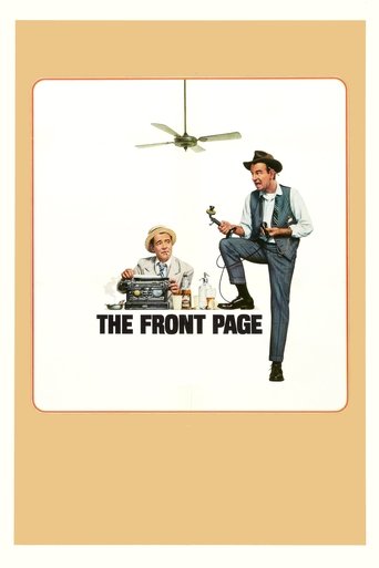 The Front Page (1974) movie poster