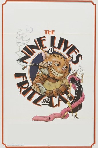 The Nine Lives of Fritz the Cat (1974) movie poster