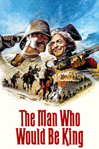 The Man Who Would Be King (1975) movie poster