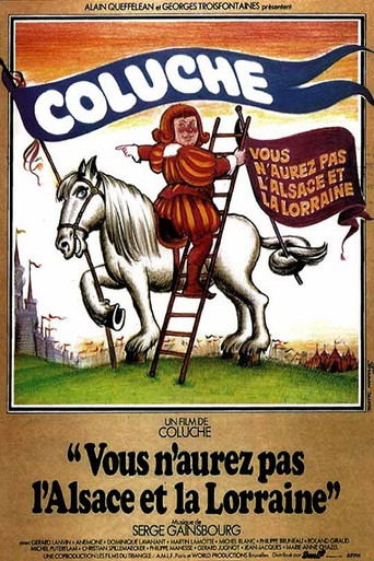 You Won't Have Alsace-Lorraine (1977) movie poster
