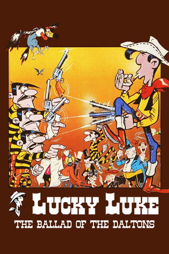 Lucky Luke: The Ballad of the Daltons (1978) movie poster