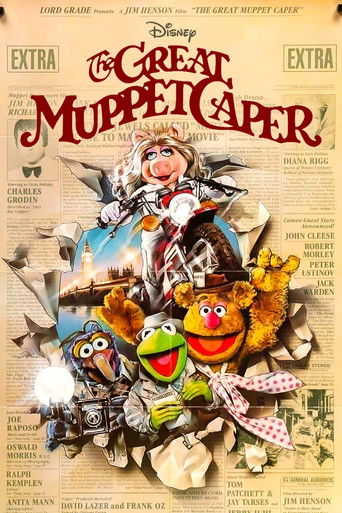 The Great Muppet Caper (1981) movie poster