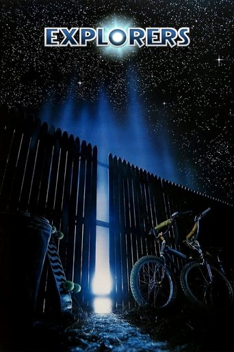 Explorers (1985) movie poster