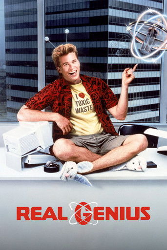 Real Genius (1985) movie poster