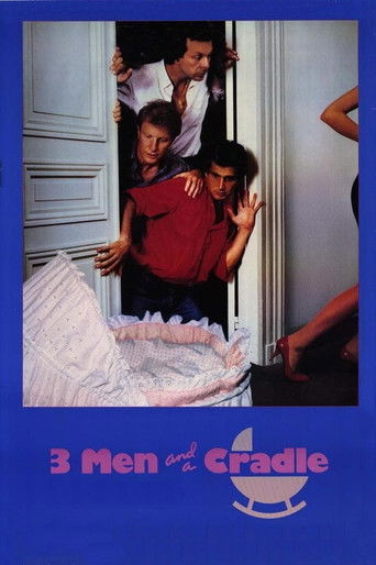 Three Men and a Cradle (1985) movie poster