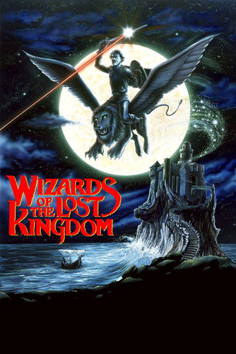 Wizards of the Lost Kingdom (1985) movie poster